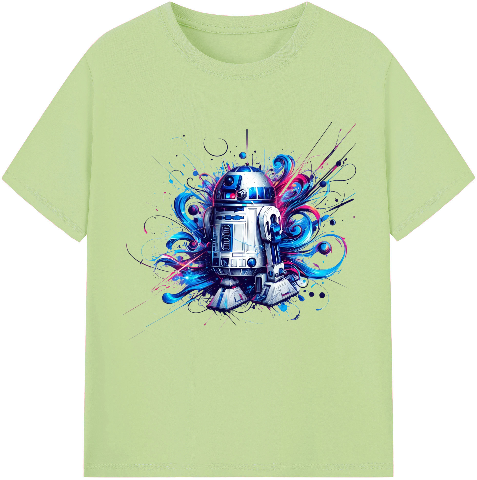 （画像用） スター・ウォーズ Star Wars 綿100％半袖Tシャツ（フロントプリント）